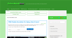 Desktop Screenshot of galaxynote8root.com